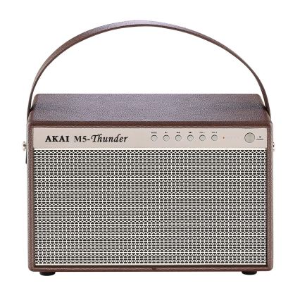 AKAI M5 THUNDER COFFEE - Trådløs højttaler 70W/8000 mAh