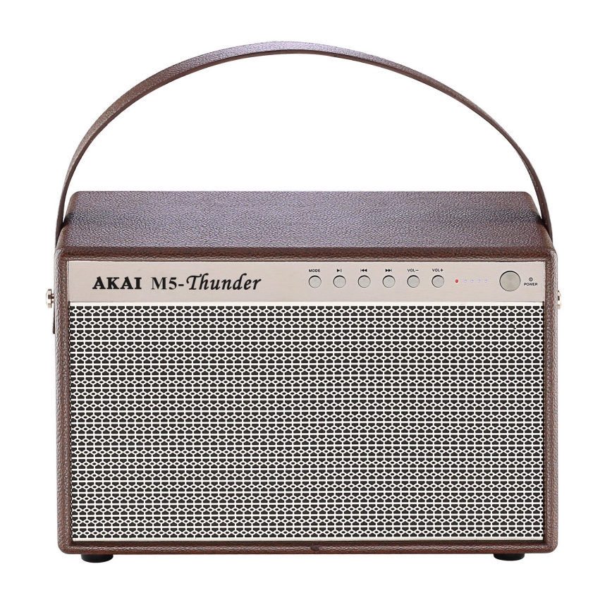 AKAI M5 THUNDER COFFEE - Trådløs højttaler 70W/8000 mAh