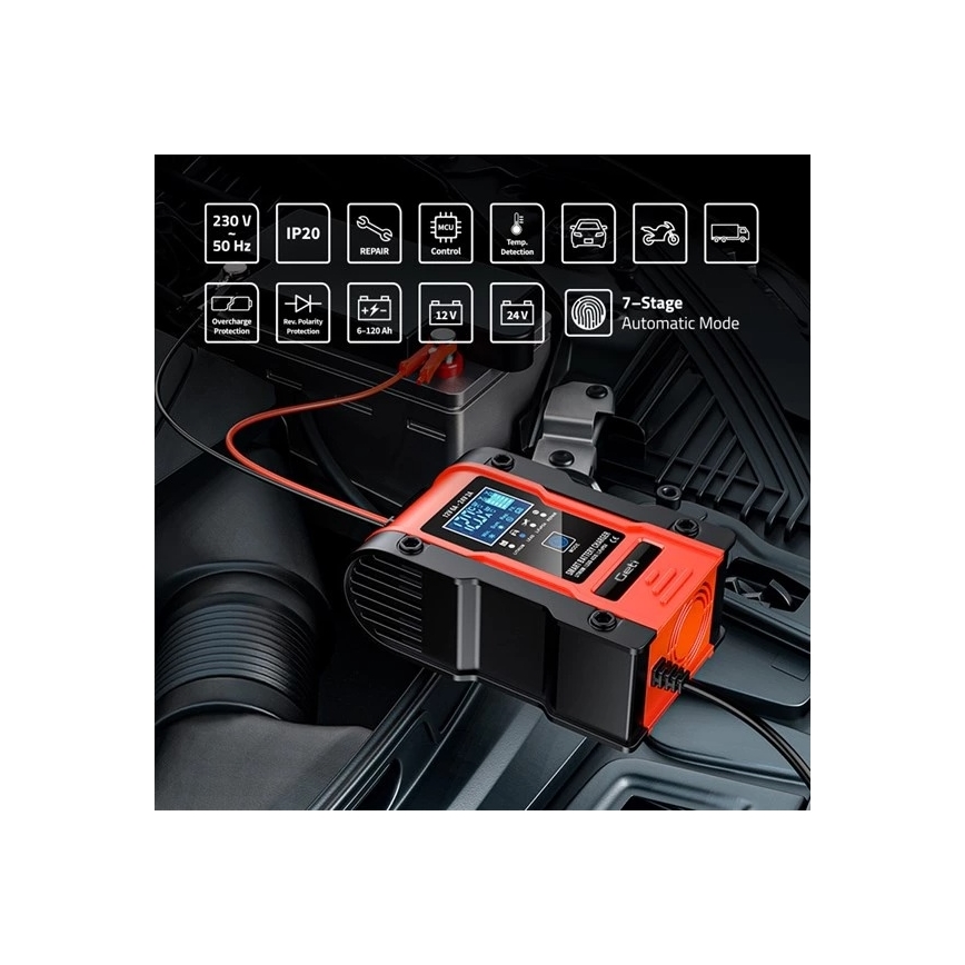 Akkumulatoroplader 110W/230V