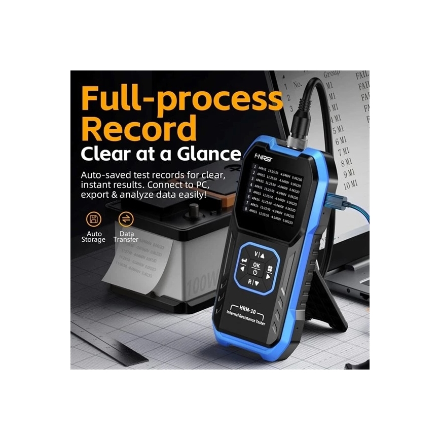 Akkumulatortester 100 V, 1000 mAh