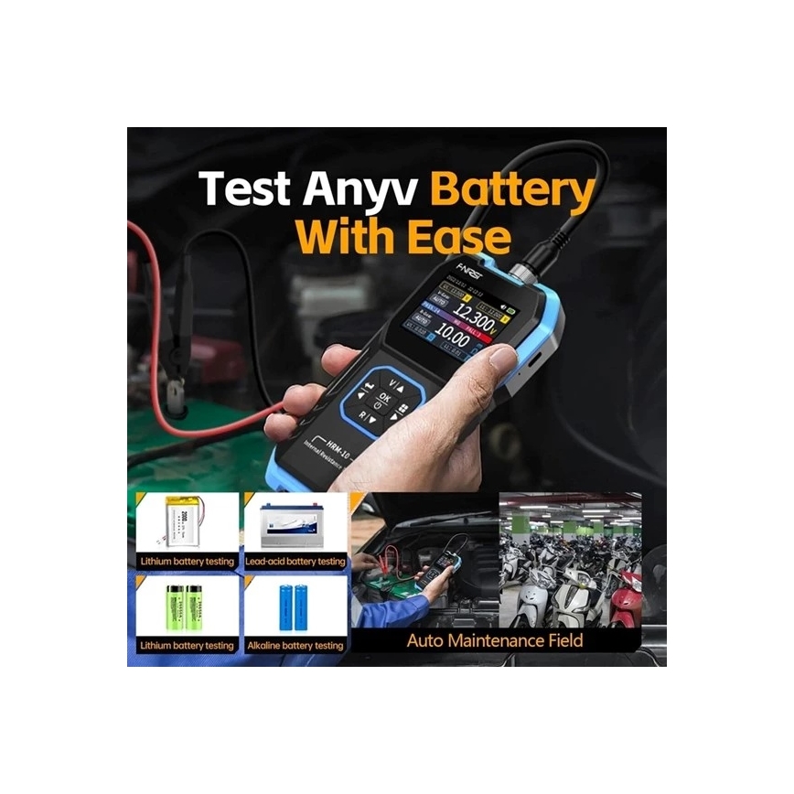 Akkumulatortester 100 V, 1000 mAh