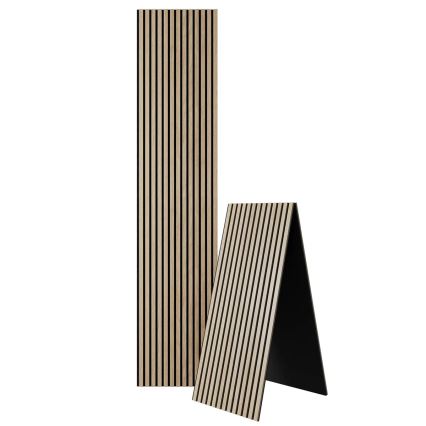 Akustisk beklædningspanel VASALUND 240x52 cm eg