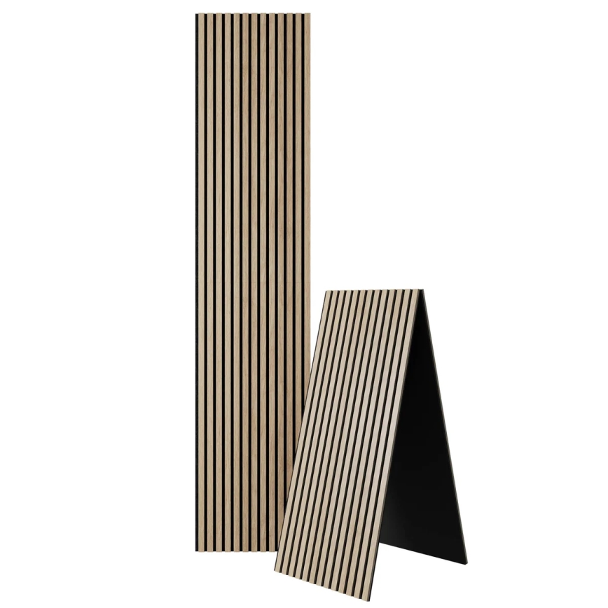 Akustisk beklædningspanel VASALUND 240x52 cm eg