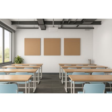 Akustisk panel SILENCE 58x58 cm beige