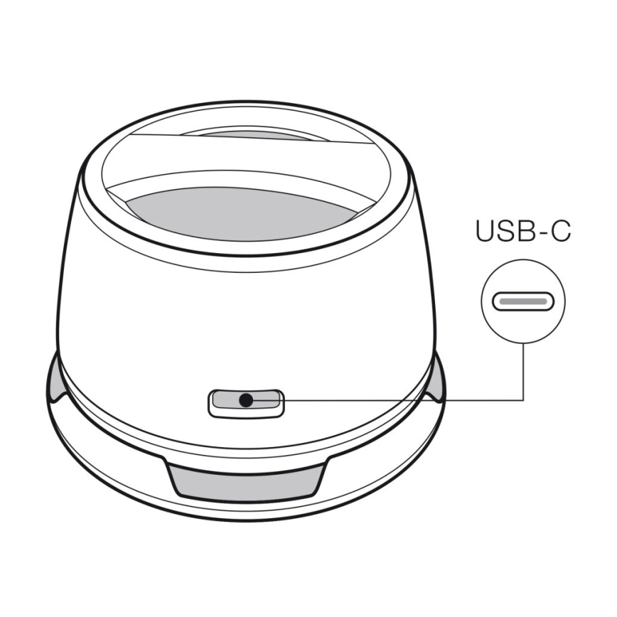 Aligator ABSMB01 - Magnetisk højttaler til MagSafe Mini Beat, 400 mAh, sort