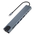 Aligator AHUB001 - USB-C-hub 8 i 1