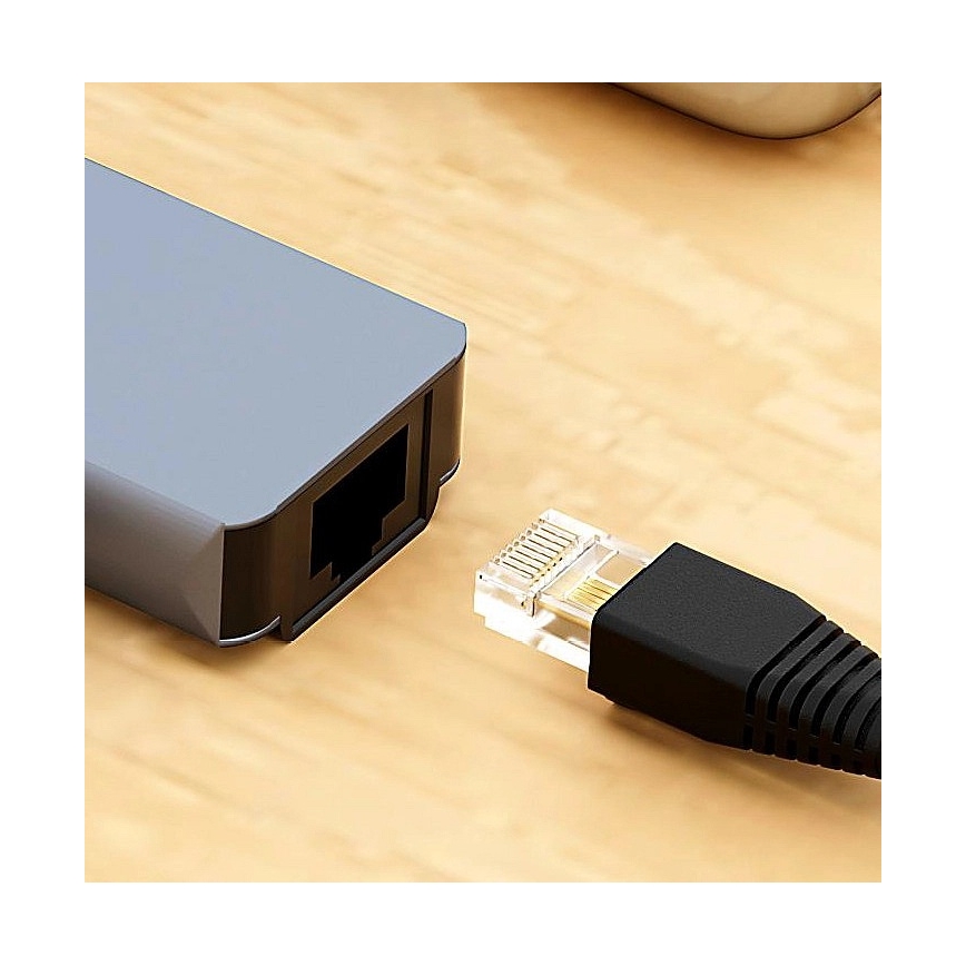 Aligator AHUB001 - USB-C-hub 8 i 1