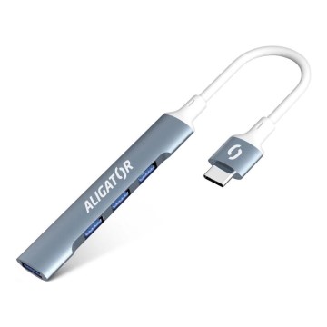 Aligator AHUB002 - USB-C-hub 4-i-1