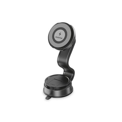 Aligator AMS07BK - Mobilholder til bil med fleksibel MagSafe-arm, sort