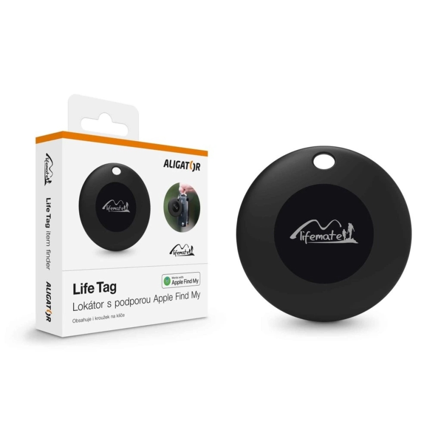 Aligator APD001 - Life Tag-tracker 1xCR2032 IP65 sort