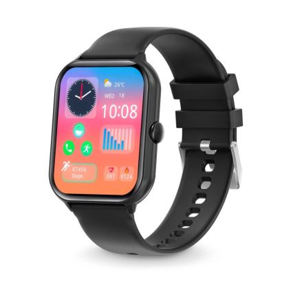Aligator AW10BK - Smartwatch Watch GO 220 mAh IP67 sort