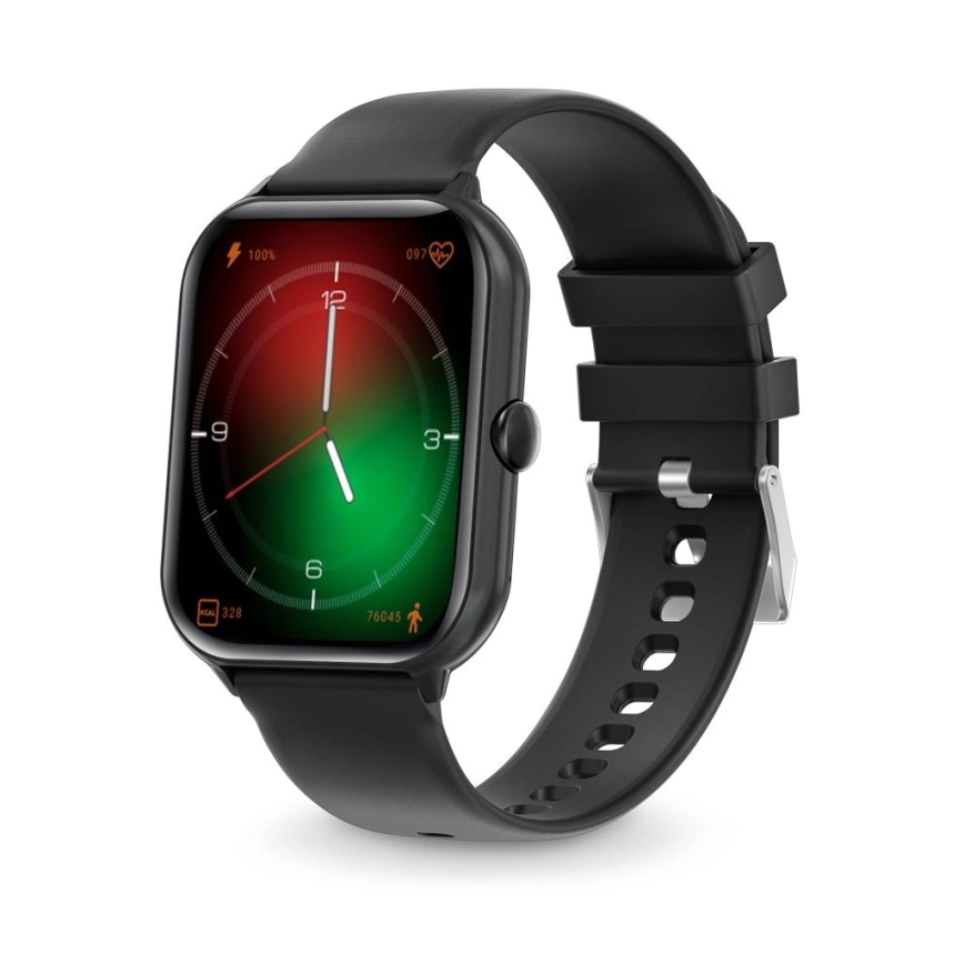 Aligator AW10BK - Smartwatch Watch GO 220 mAh IP67 sort