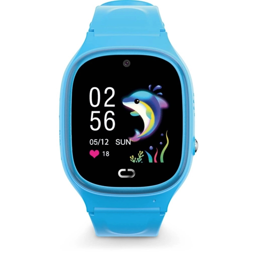 Aligator AW11BE - Smartwatch Watch Junior 2 450 mAh IP67 Wi-Fi blå