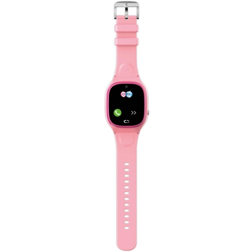 Aligator AW11PK - Smartwatch Watch Junior 2, 450 mAh, IP67, Wi‑Fi, pink