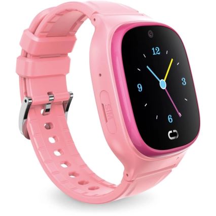 Aligator AW11PK - Smartwatch Watch Junior 2, 450 mAh, IP67, Wi‑Fi, pink