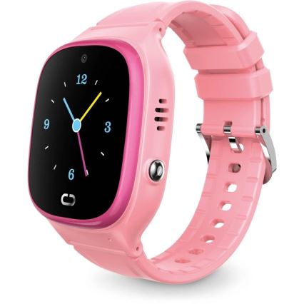 Aligator AW11PK - Smartwatch Watch Junior 2, 450 mAh, IP67, Wi‑Fi, pink