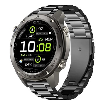 Aligator AW12BK - Smartwatch Watch GPS 500 mAh IP69K sort