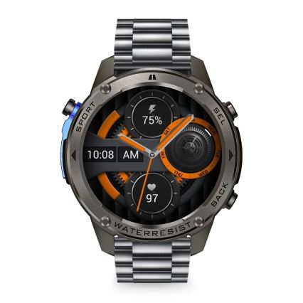 Aligator AW12BK - Smartwatch Watch GPS 500 mAh IP69K sort