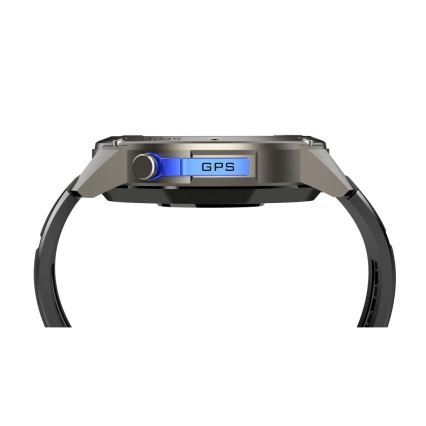 Aligator AW12BK - Smartwatch Watch GPS 500 mAh IP69K sort