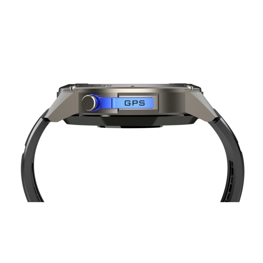 Aligator AW12BK - Smartwatch Watch GPS 500 mAh IP69K sort
