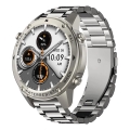 Aligator AW12SR - Smartwatch med GPS, 500 mAh, IP69K, sølv