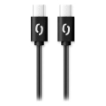 Aligator DATKP46 - USB-kabel USB-C / USB-C 100W Power Delivery 1,5m sort