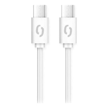 Aligator DATKP47 - USB-kabel USB-C / USB-C 100W Power Delivery 1,5m hvid