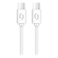 Aligator DATKP49 - USB-kabel USB-C / USB-C 65W Power Delivery 1,5 m hvid