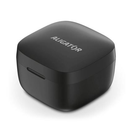 Aligator TWS05 - Trådløse øretelefoner Pods LITE 200 mAh + 2x 30 mAh sort