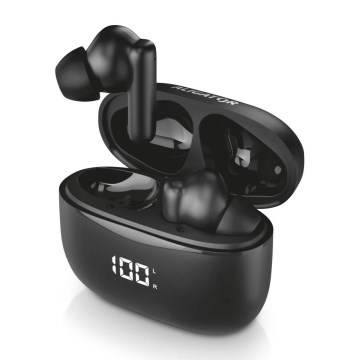 Aligator TWS06 - Trådløse øretelefoner Pods PRO 3 200 mAh + 2x 30 mAh sort