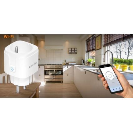 Aligator WAL001 - Smart stikkontakt 3680W/230V/Type E/16A Wi-Fi Tuya