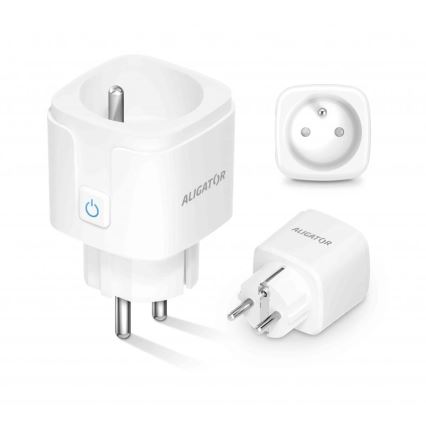 Aligator WAL001 - Smart stikkontakt 3680W/230V/Type E/16A Wi-Fi Tuya
