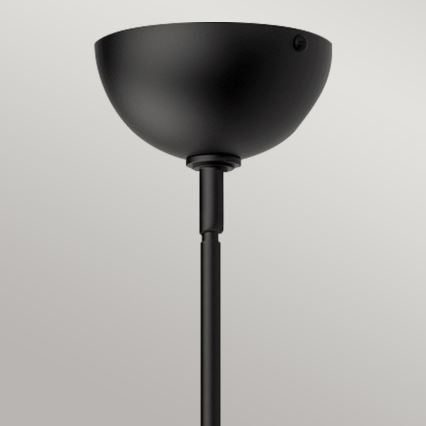 Alora Mood - Loftlampe på stang JUDE 1xE27/60W/230V sort