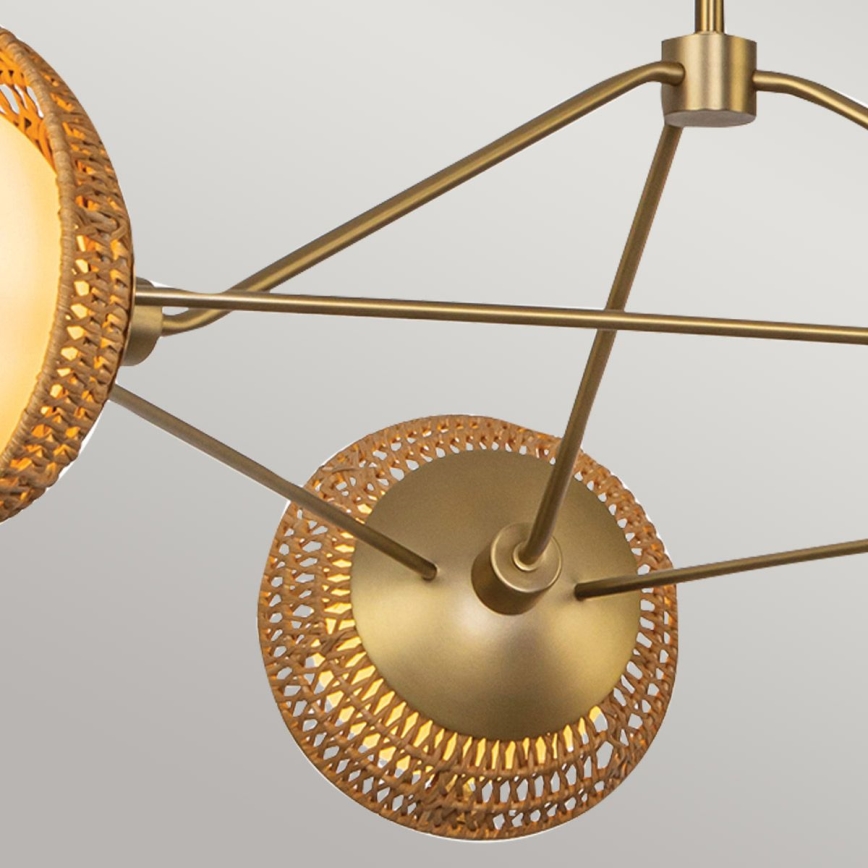 Alora Mood - Stangpendel PERTH 3xE14/40W/230V guld