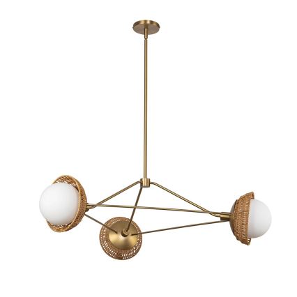 Alora Mood - Stangpendel PERTH 3xE14/40W/230V guld