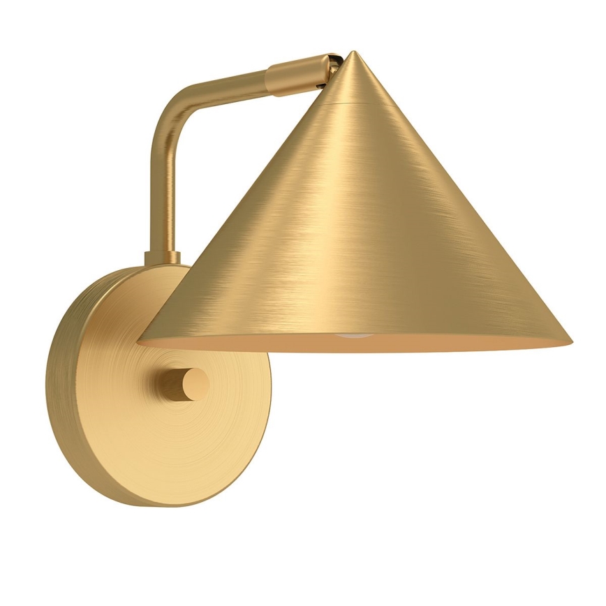 Alora Mood - Væglampe REMYCK 1xE27/60W/230V guld