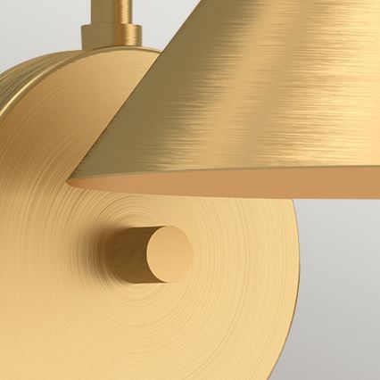 Alora Mood - Væglampe REMYCK 1xE27/60W/230V guld