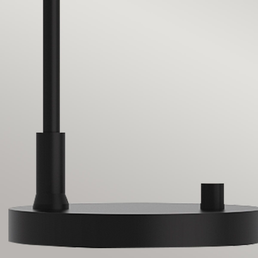 Alora Mood - Bordlampe REMYCK 1xE27/60W/230V sort