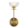 Alora Mood ALM-SYLVIA-1WB-BG-CL - Væglampe SYLVIA 1xE14/40W/230V guld