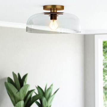 Alora Mood ALM-SYLVIA-SF-BG-CL - Loftlampe SYLVIA 1xE27/60W/230V guld