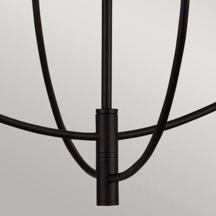 Alora Mood - SYLVIA pendellampe med stang 4xE14/40W/230V sort