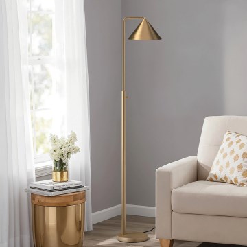 Alora Mood - Gulvlampe REMYCK 1xE27/60W/230V guld