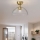 Alora Mood - Loftlampe JUDE 1xE27/60W/230V diameter 30,5 cm messing