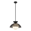 Alora Mood - Pendellampe med stang PERTH 1xE27/60W/230V Ø 37,5 cm sort