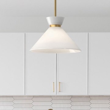 Alora Mood - Stangpendel HALSTON 1xE27/60W/230V guld