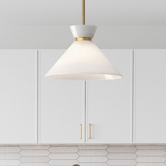 Alora Mood - Stangpendel HALSTON 1xE27/60W/230V guld
