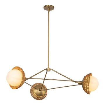 Alora Mood - Stangpendel PERTH 3xE14/40W/230V guld