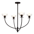 Alora Mood - SYLVIA pendellampe med stang 4xE14/40W/230V sort
