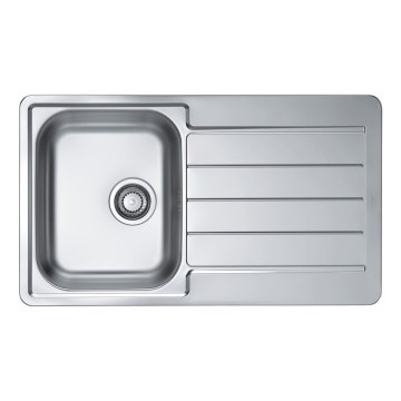 ALVEUS 1065560 - Køkkenvask LINE 86x50 cm mat stål/satin