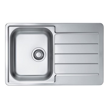 ALVEUS 1069147 - Køkkenvask LINE 79x50 cm mat stål/satin